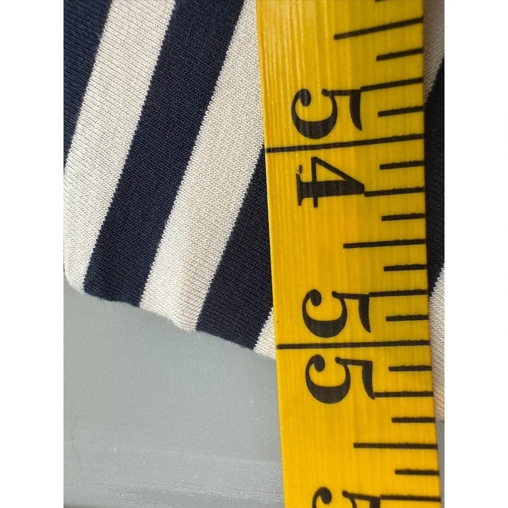 NWoT Boden Women's 20-22R Black White Stripe Elodie Jersey Maxi Dress